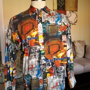 Robert Graham multicolor 2XL